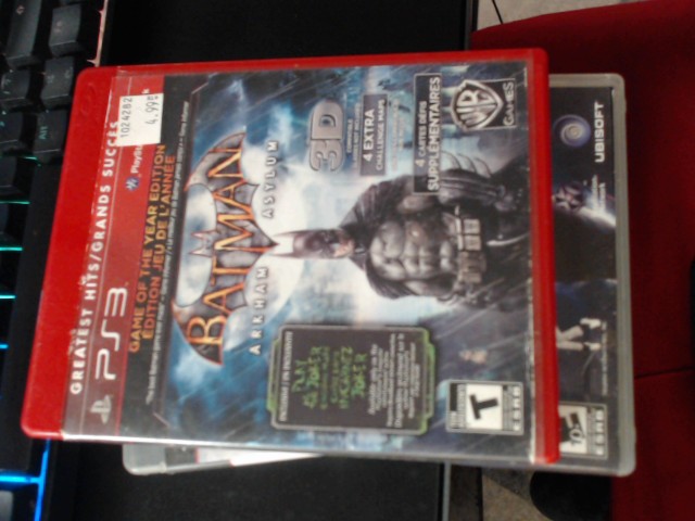 Batman arkham asylum ps3