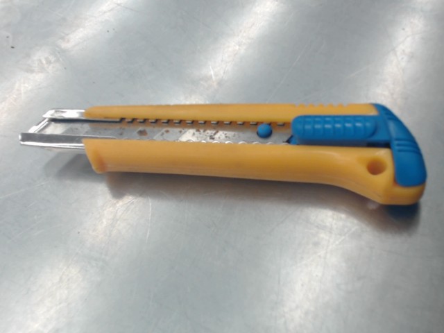 Exacteau bleu et jaune