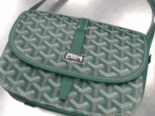 Green crossbody bag