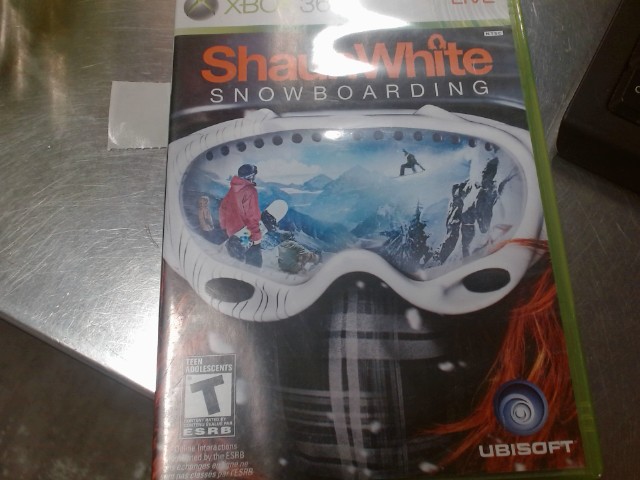 X360 shaun white snowboarding