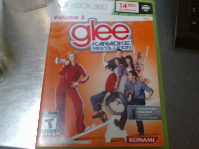 X360 glee karaoke revolution