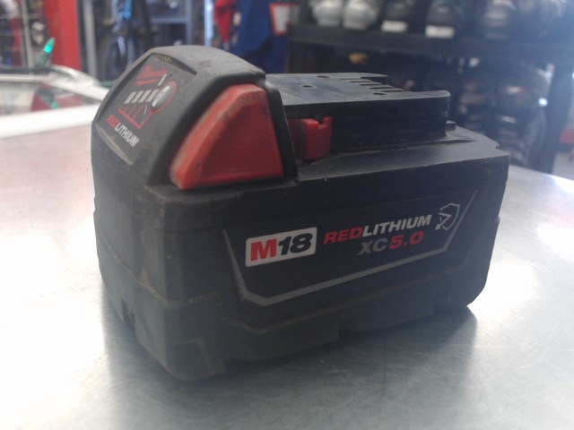 Batterie milwaukee m18 redlithium xc5.0