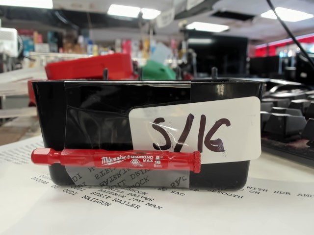 Diamond impact holesaw 5/16