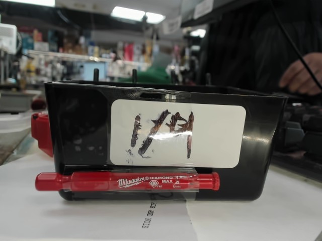 Diamond impact holesaw 1/4