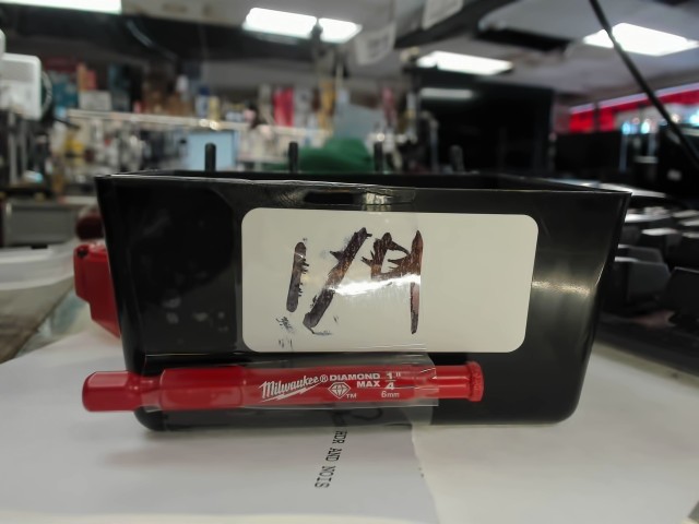 Diamond impact holesaw 1/4