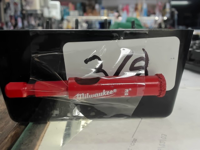 Diamond impact holesaw 3/8