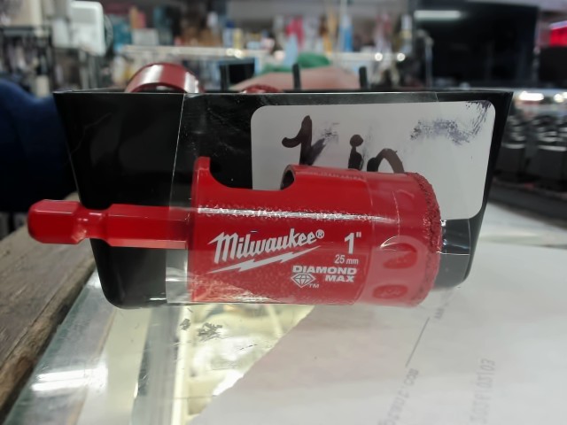 Diamond impact holesaw 1in