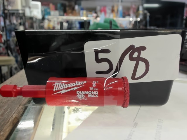 Diamond impact holesaw 5/8