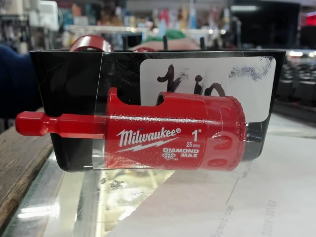 Diamond impact holesaw 1in