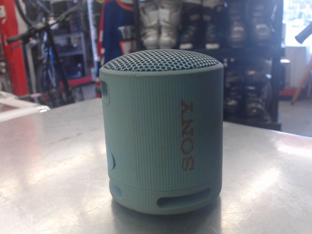Haut parleur sony bluetooth portatifbleu