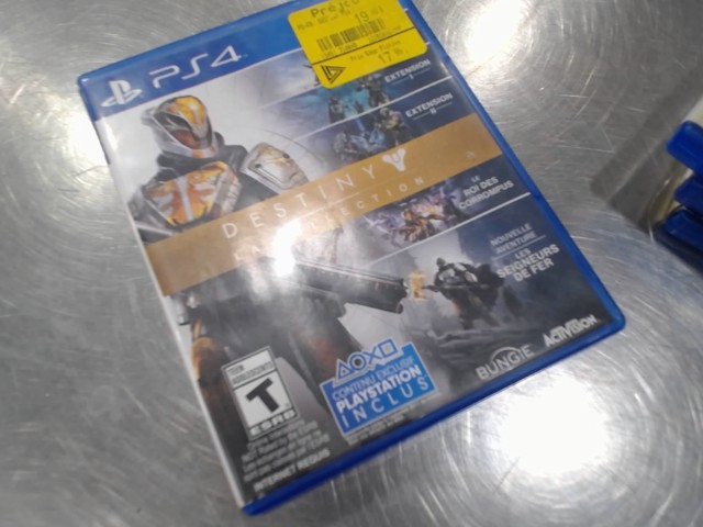 Destiny la collection jeu ps4