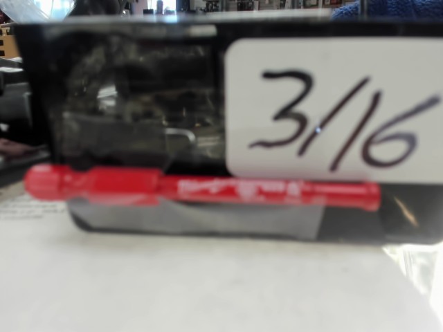 Diamond impact holesaw 3/16