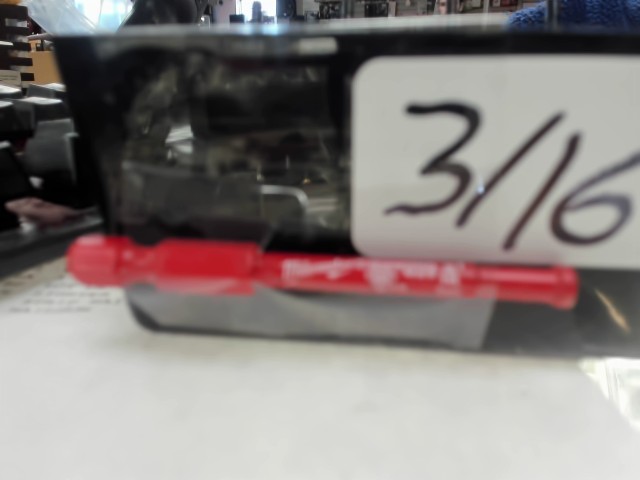 Diamond impact holesaw 3/16