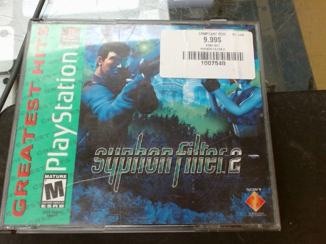 Syphon filter 2 on playstation 1 2 discs