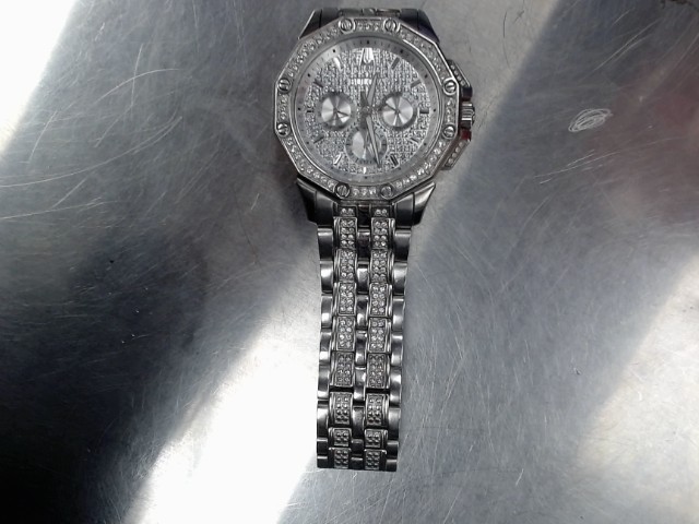 Bullova watch with white diamond