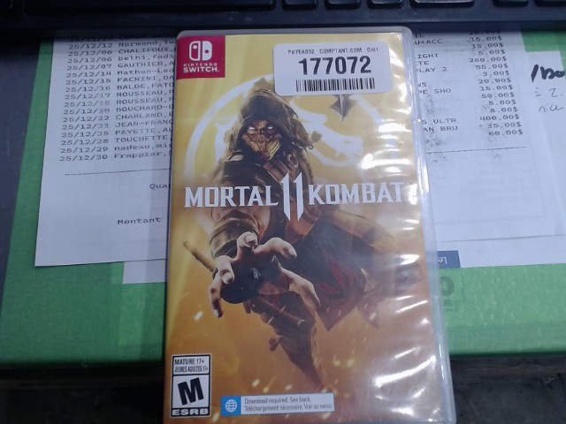 Mortal kombat 11