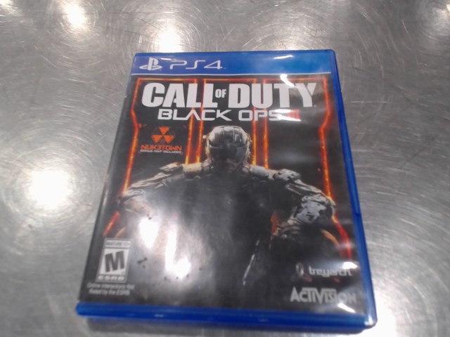 Call of duty blakc ops 3 jeu ps4