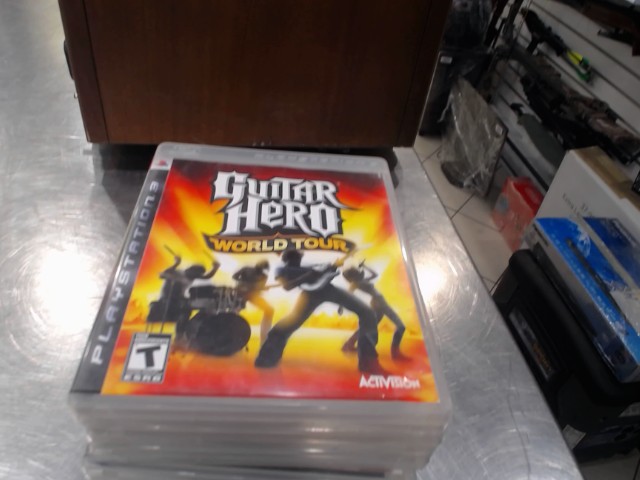 Guitar hero world tour jeu ps3