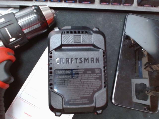 Craftsman battery pack 20v 2.0ah