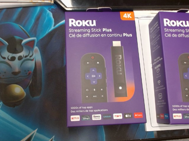 Roku streaming stick 4k brand new
