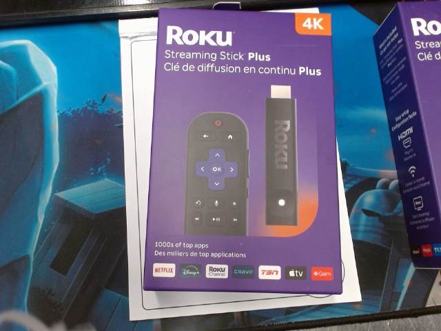 Roku streaming stick 4k brand new