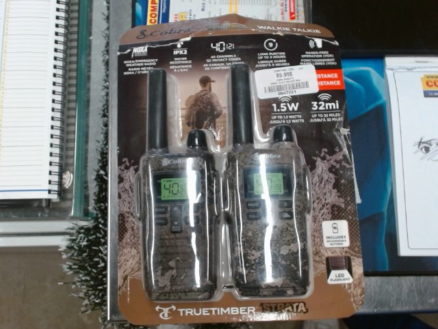 Cobra talkie walkies new