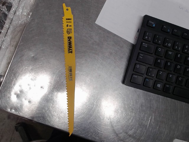 Lame de scie va-et-viens