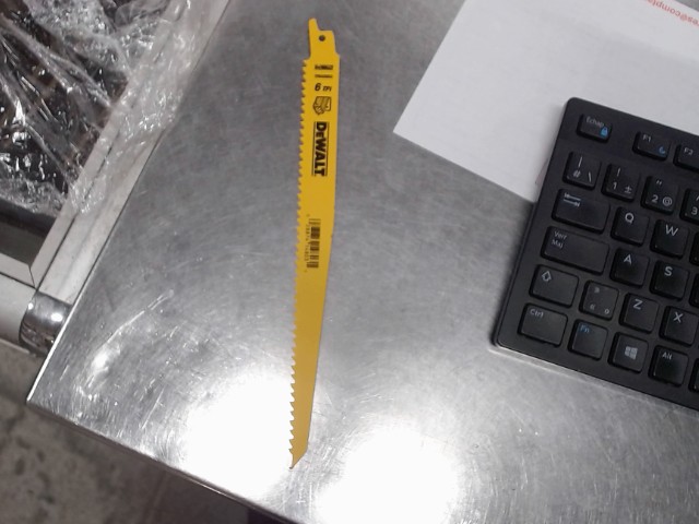 Lame de scie va-et-viens