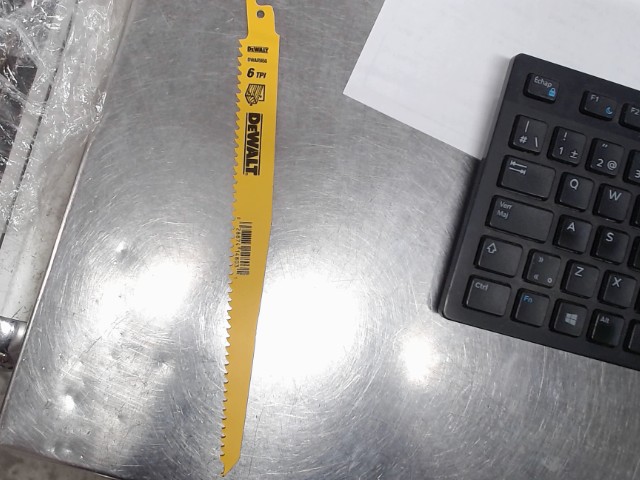 Lame de scie va-et-viens