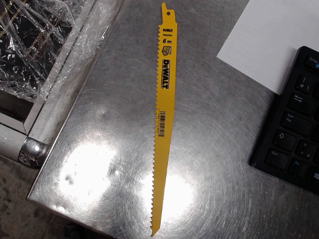 Lame de scie va-et-viens