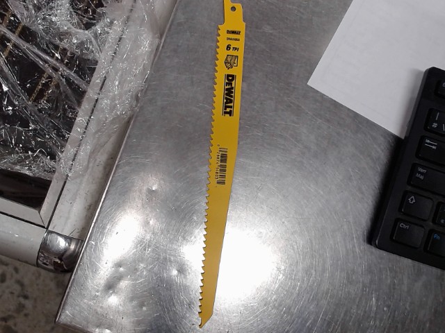 Lame de scie va-et-viens