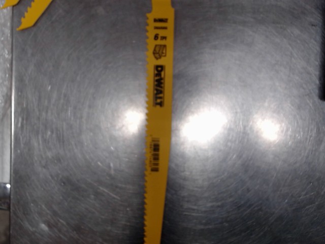 Lame de scie va-et-viens