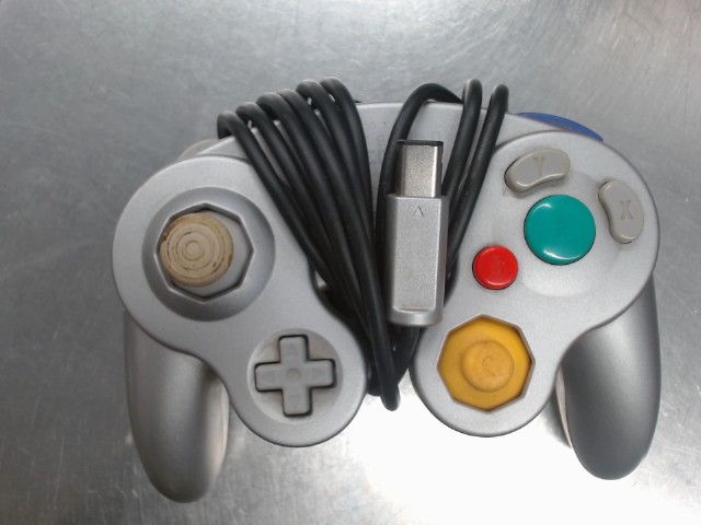 Manette gamecube silver