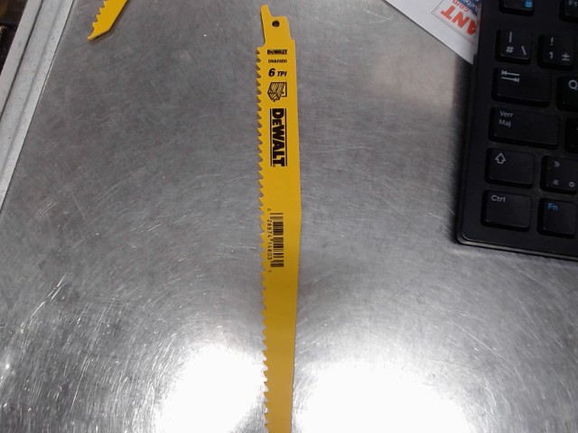 Lame de scie va-et-viens