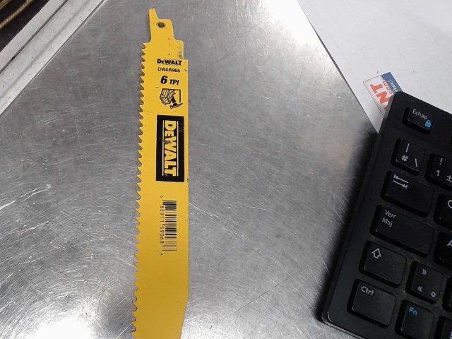 Lame de scie va-et-viens