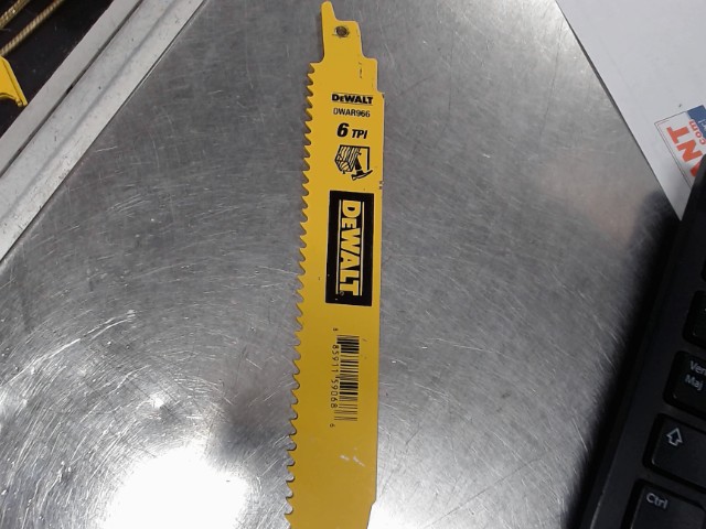 Lame de scie va-et-viens