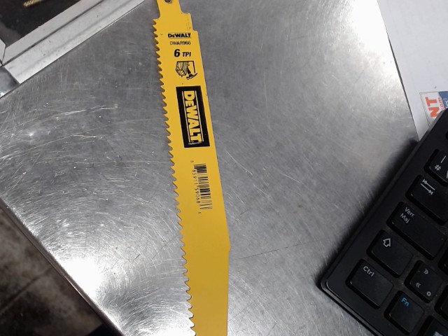 Lame de scie va-et-viens