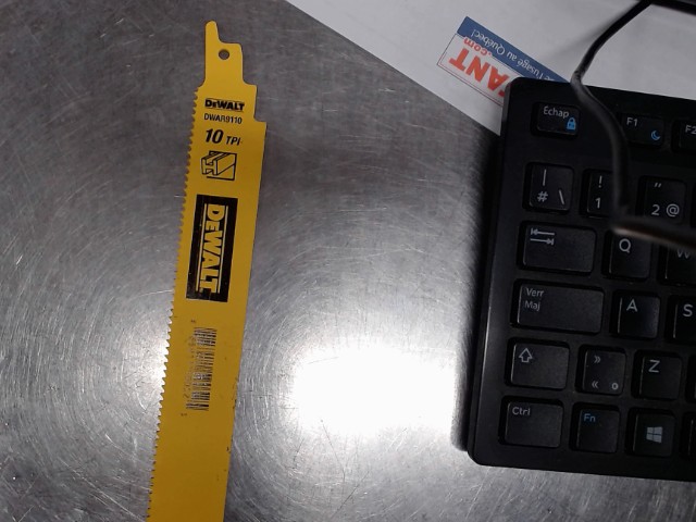 Lame de scie va-et-viens