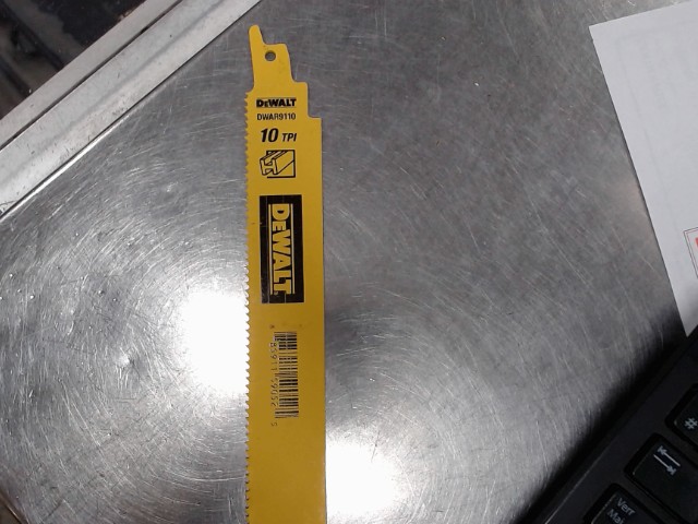 Lame de scie va-et-viens