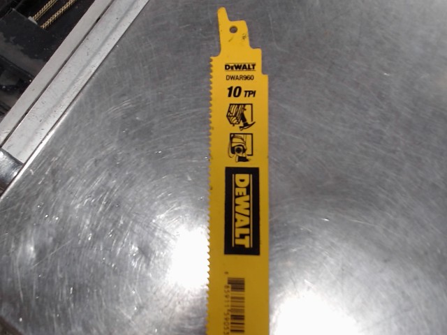 Lame de scie va-et-viens