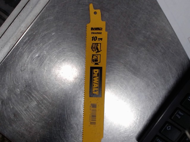 Lame de scie va-et-viens