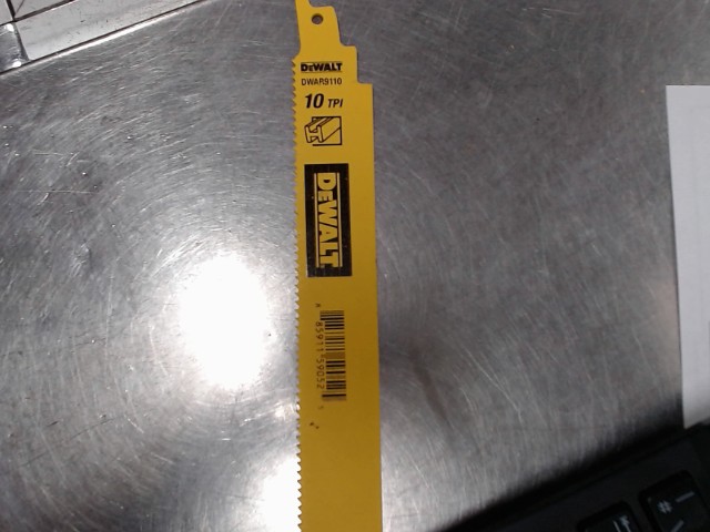 Lame de scie va-et-viens