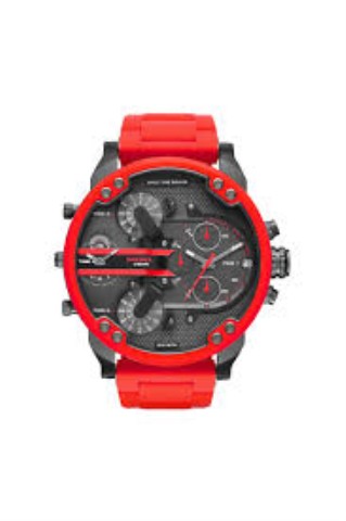 Montre rouge diesel