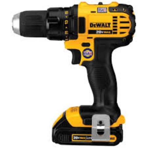 Drill dewalt avec batterie