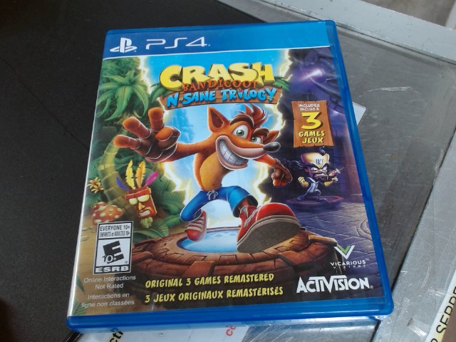 Crash bandicoot n'sane trilogy