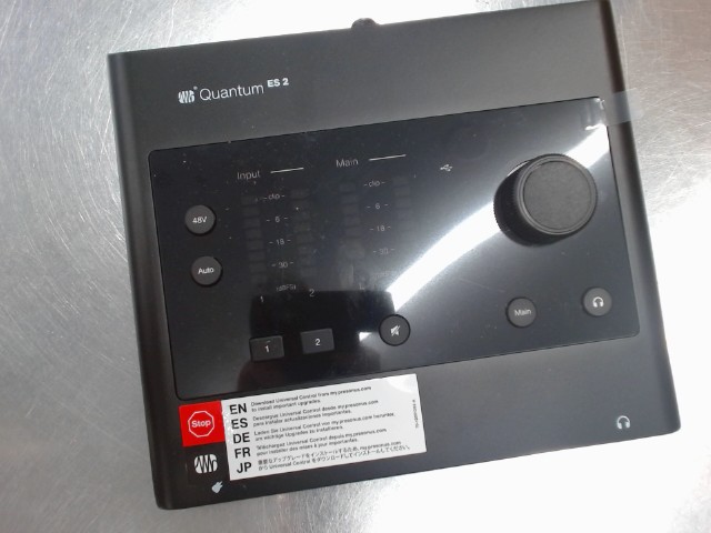 Interface audio avec fils