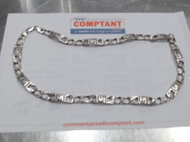 Chaine en argent versace