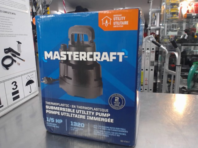 Pompe utilitaire immerg�e 1/2 hp