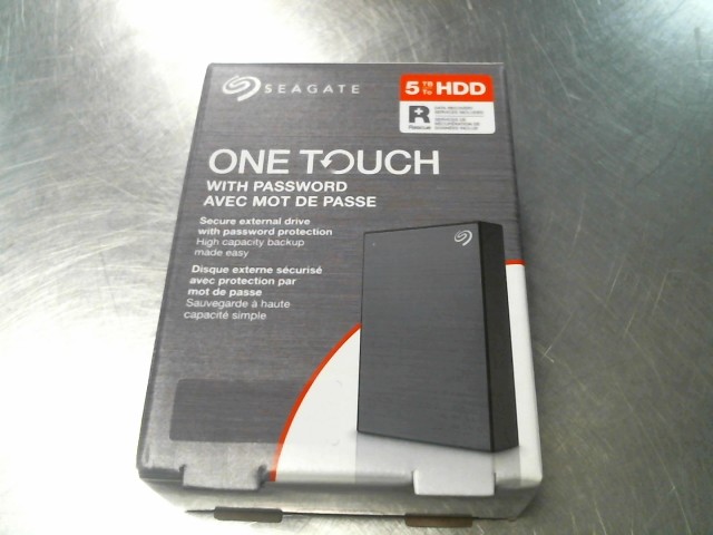 Seagate one touch 5 tb neuf en boite