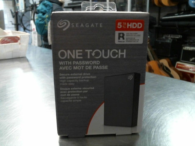 Seagate one touch 5 tb neuf en boite